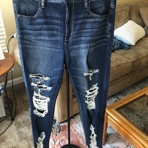 American Eagle Super Hi Rise Super Stretch jegging